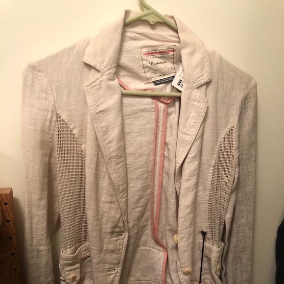 Anthropologie Linen Jacket - Picture 1 of 4